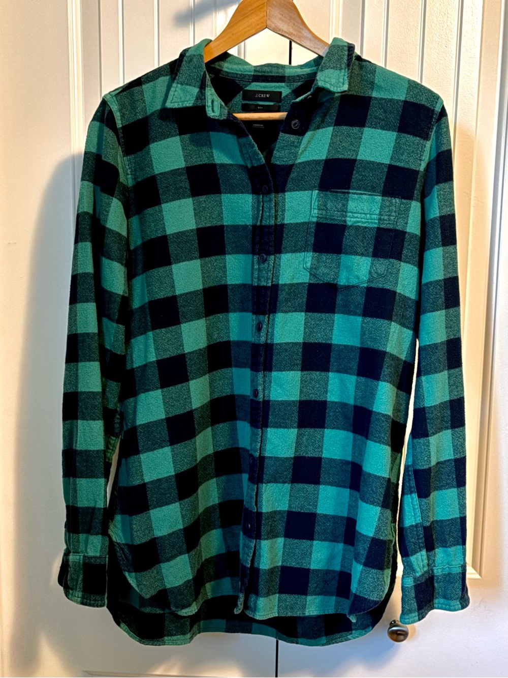 J. Crew Plaid Button-Down Shirt | Boyfriend Fit